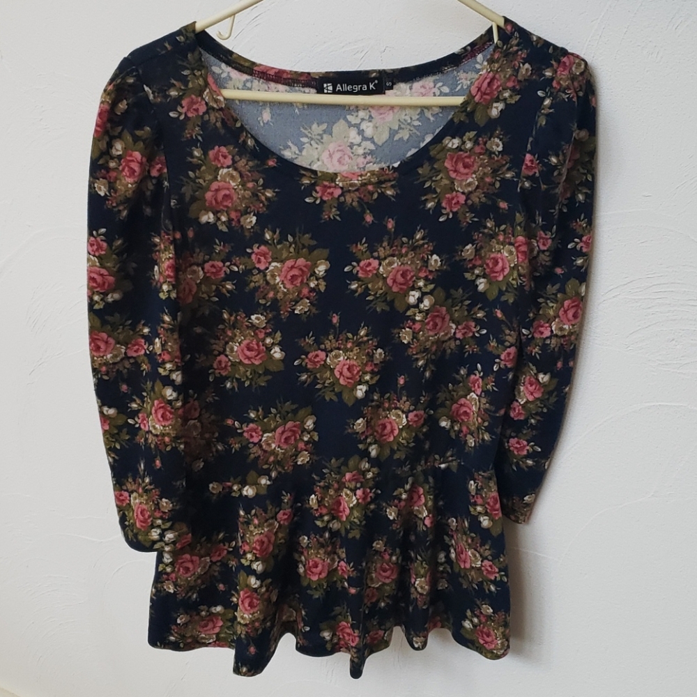 Floral dress shirt